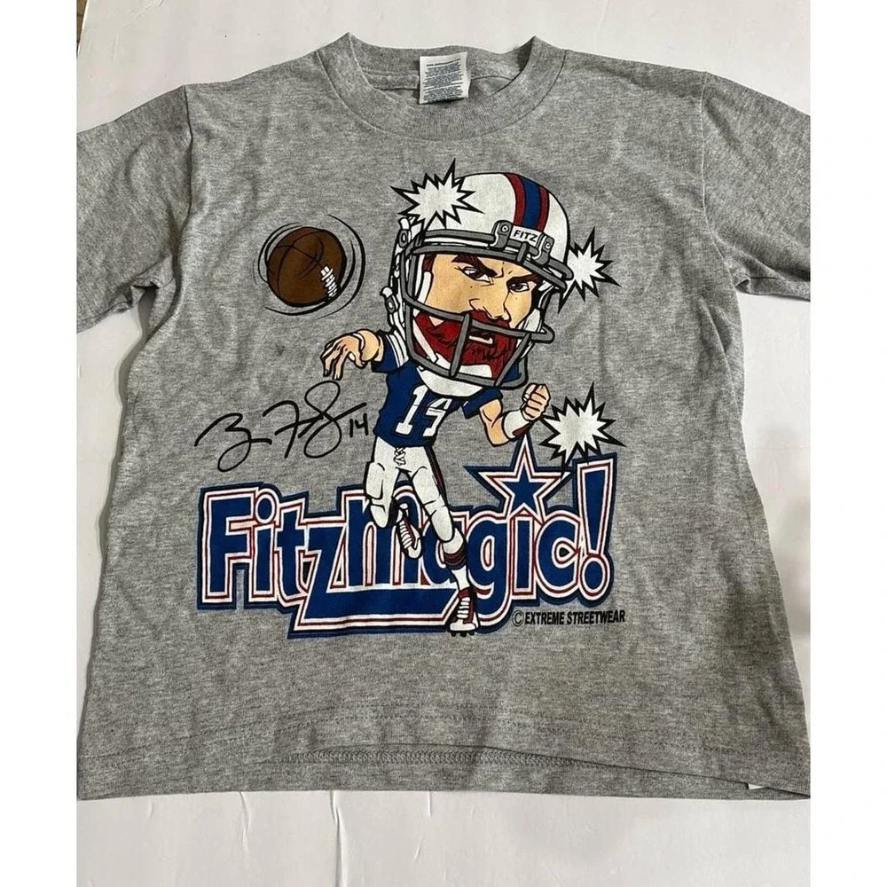 Buffalo Bills Fitzmagic (# 14) Ryan Fitzpatrick (2009-12) NFL Football T-Shirt